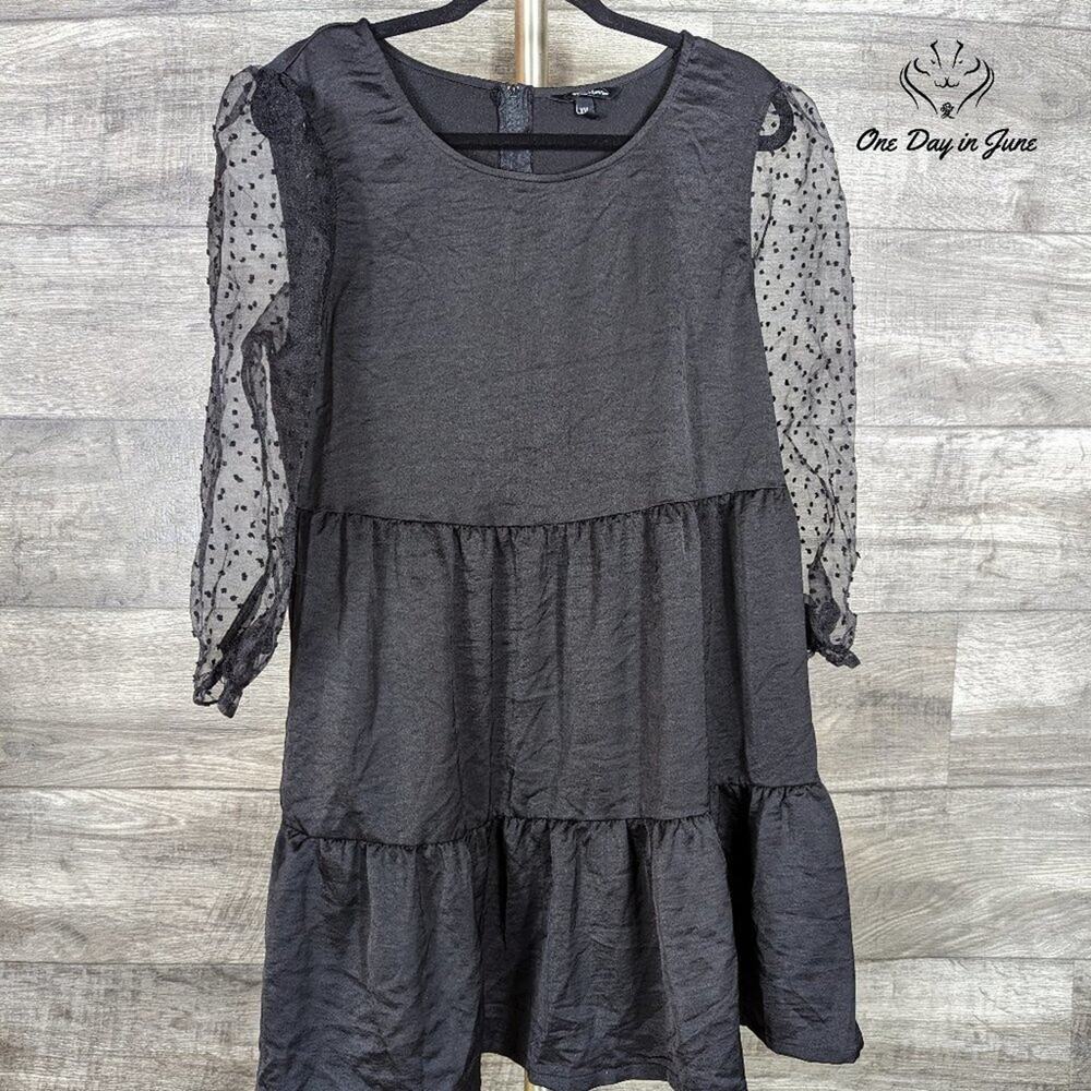 Speechless Juniors Long Sleeve Mini Dress Size XXL